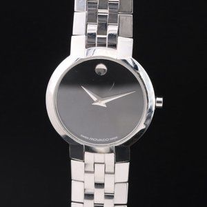 Movado Museum Classic Stainless Steel Quartz Wristwatch